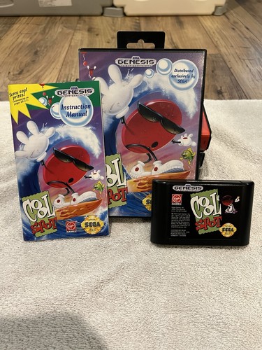 Cool spot 7up sega genesis - sega,