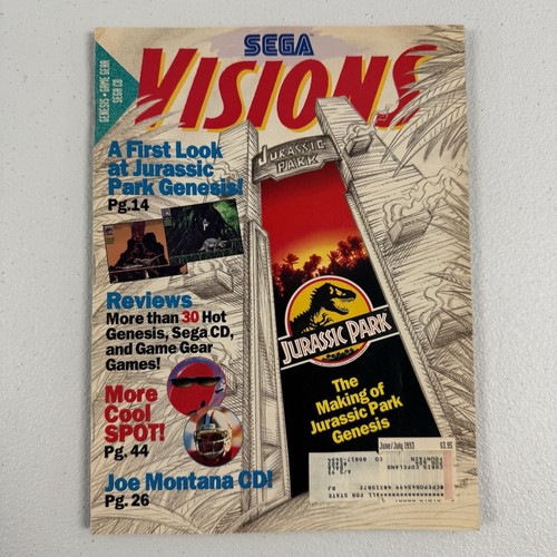 Vintage 1993 sega visions - vintage,