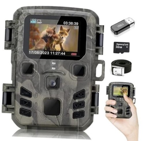 Trail camera 1080p 24mp game - 1080p,